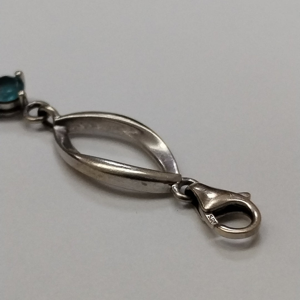 PULSERA ORO BLANCO 14 K 9,00 GRMS (SEMINUEVO)