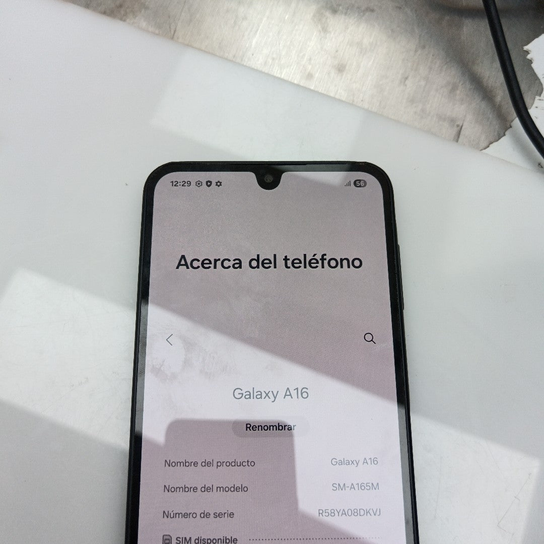 CELULAR SAMSUNG GALAXY A16 SM-A165M (2024) 128 GB 4 GB RAM (SEMINUEVO)