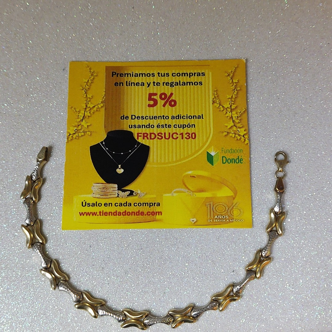PULSERA ORO 14 K 6.1 GRMS (SEMINUEVO)