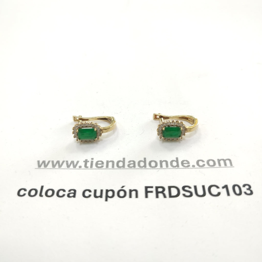 ARETES PAR ORO 10 K 2,20 GRMS (SEMINUEVO)