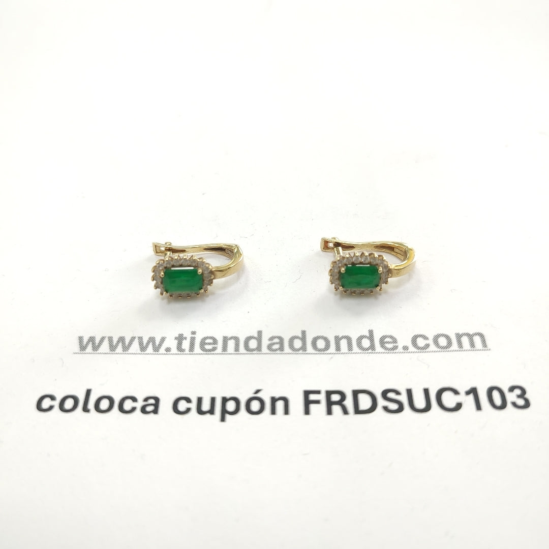 ARETES PAR ORO 10 K 2,20 GRMS (SEMINUEVO)