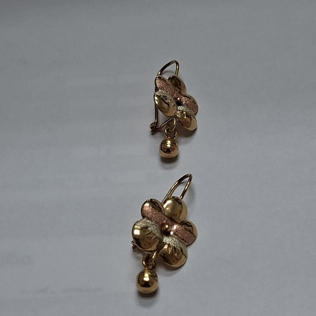 ARETES PAR ORO 10 K 2.4 GRMS (SEMINUEVO)