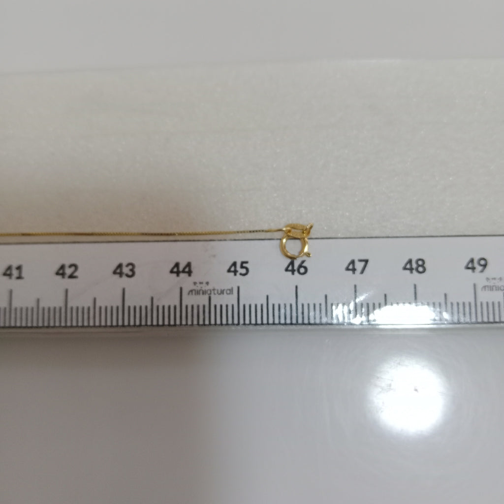 CADENA ORO 14 K 0.8 GRMS (SEMINUEVO)
