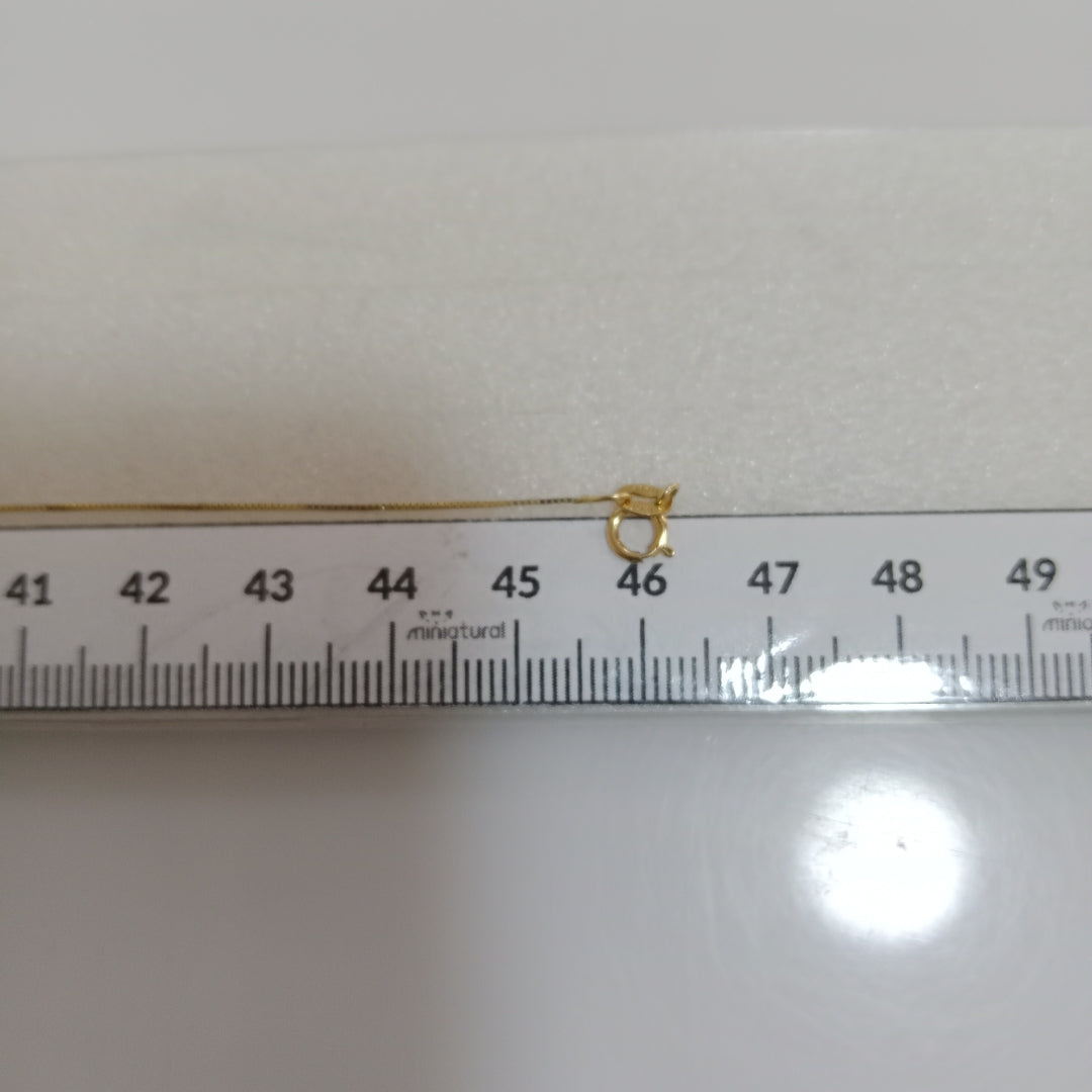 CADENA ORO 14 K 0.8 GRMS (SEMINUEVO)