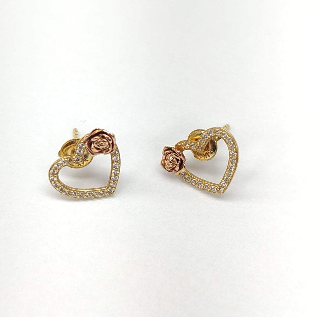 BROQUELES PAR ORO 14 K 2.3 GRMS (SEMINUEVO)