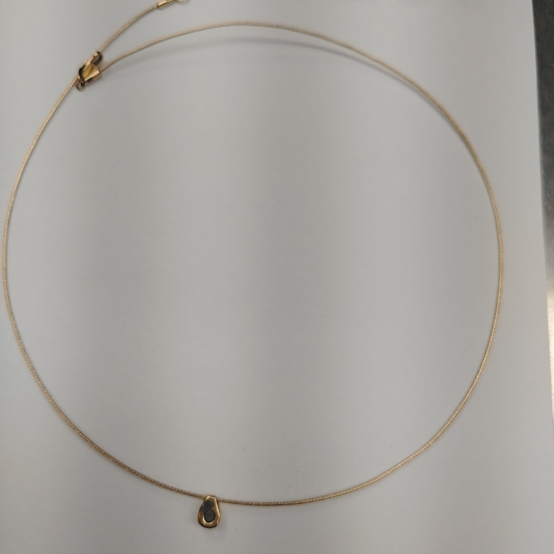 CADENA, DIJE ORO 14 K 3 GRMS (SEMINUEVO)