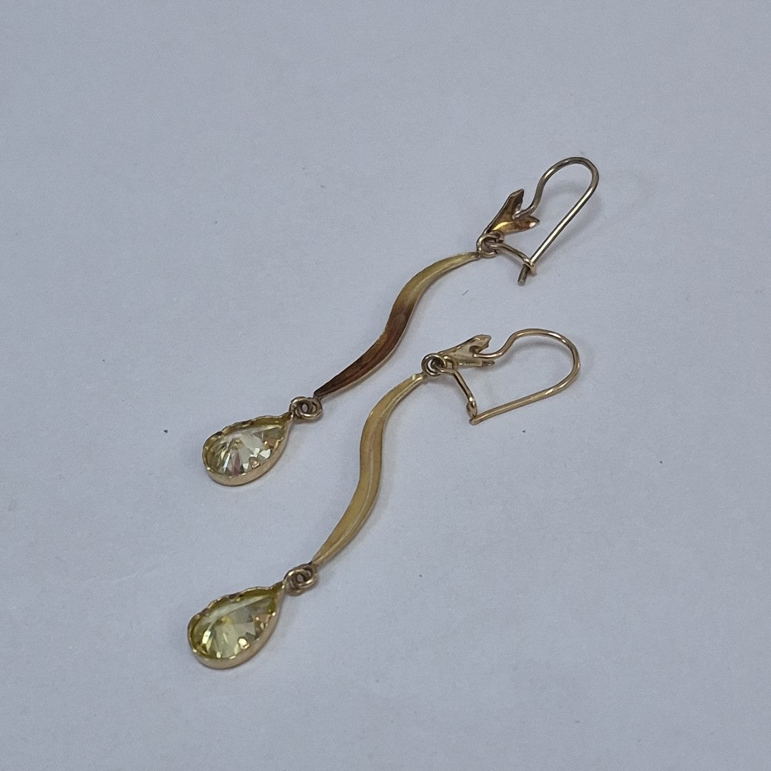 ARETES PAR ORO 10 K 2,20 GRMS (SEMINUEVO)
