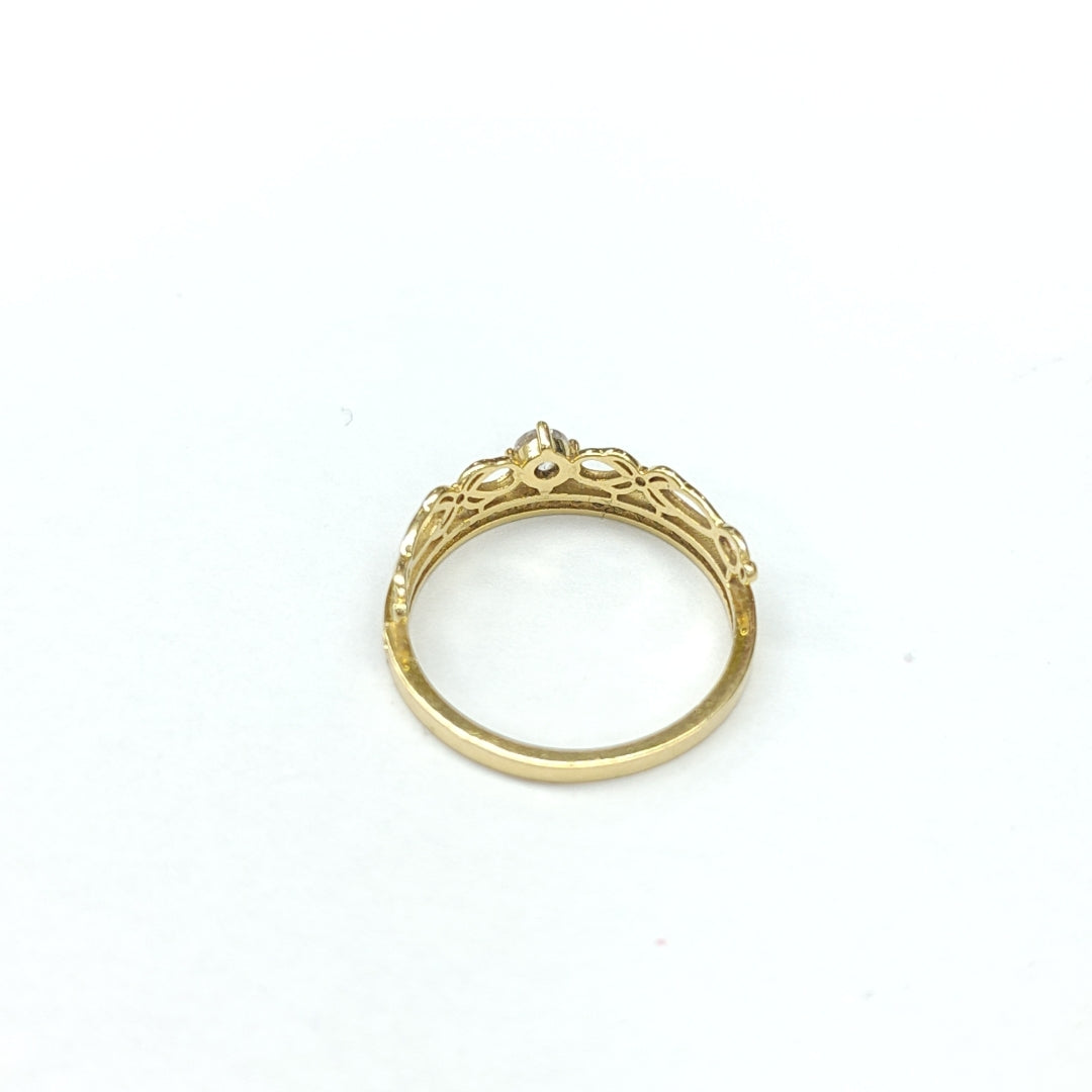 ANILLO ORO 14 K 1.5 GRMS (SEMINUEVO)