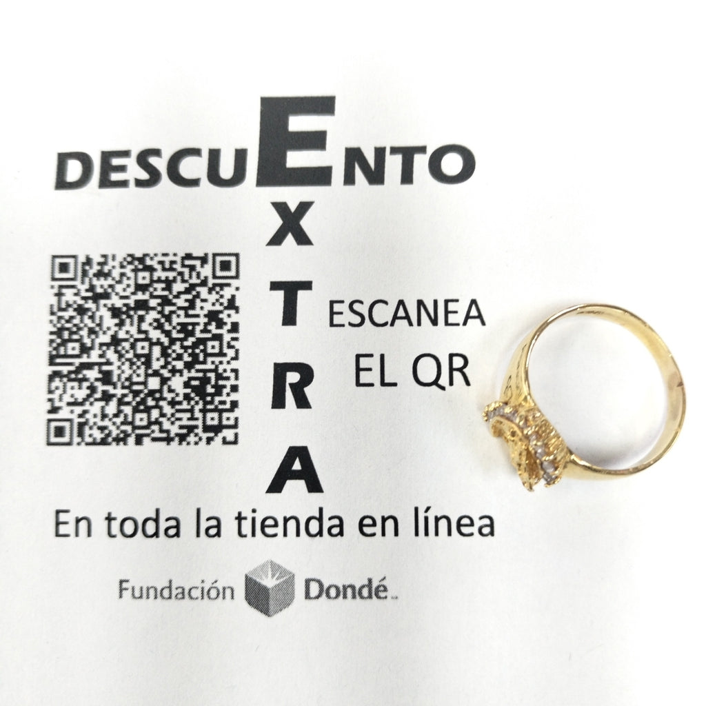 ANILLO ORO 10 K 4 GRMS (SEMINUEVO)