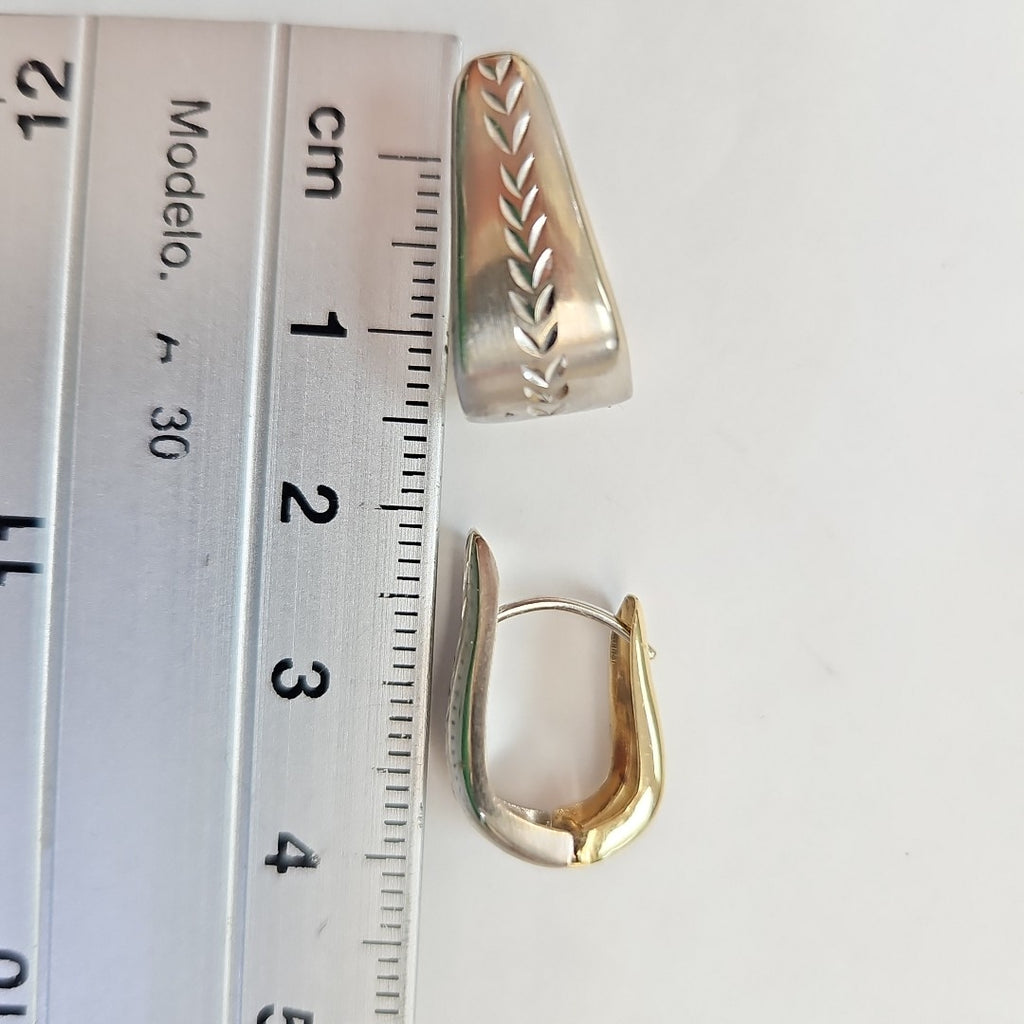 ARETES PAR ORO 10 K 2.8 GRMS (SEMINUEVO)