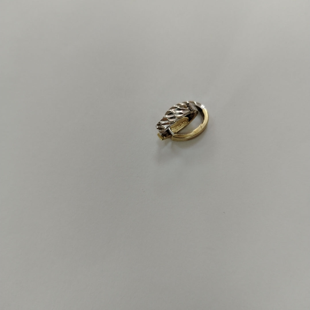 ARRACADAS PAR ORO 14 K 1,50 GRMS (SEMINUEVO)