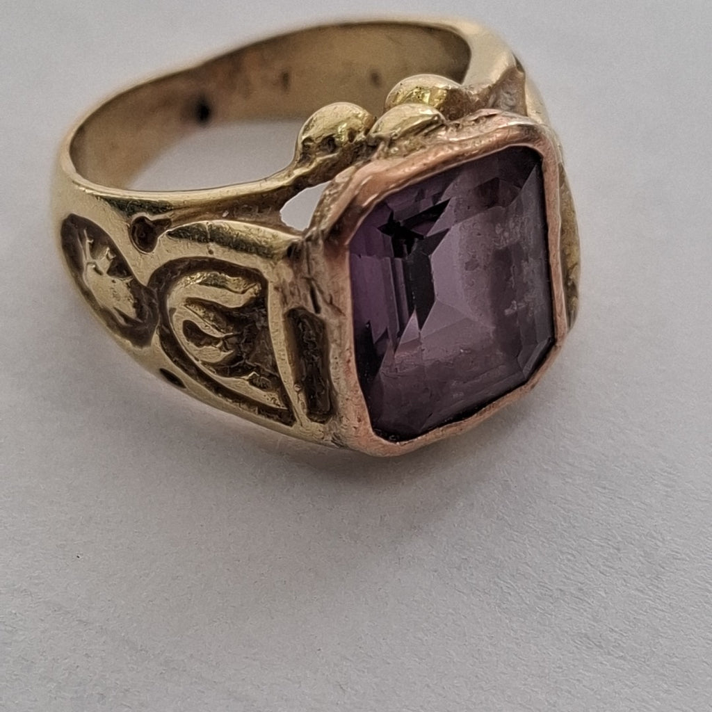 ANILLO ORO 10 K 8.2 GRMS (SEMINUEVO)