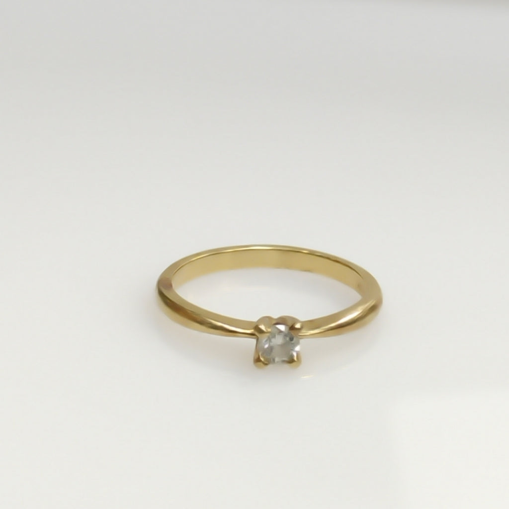 SOLITARIO ORO 14 K 2,30 GRMS (SEMINUEVO)