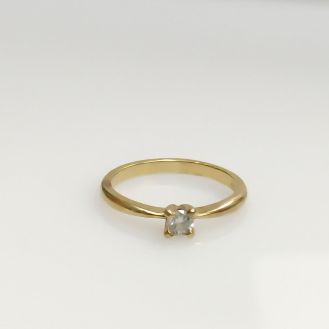 SOLITARIO ORO 14 K 2,30 GRMS (SEMINUEVO)