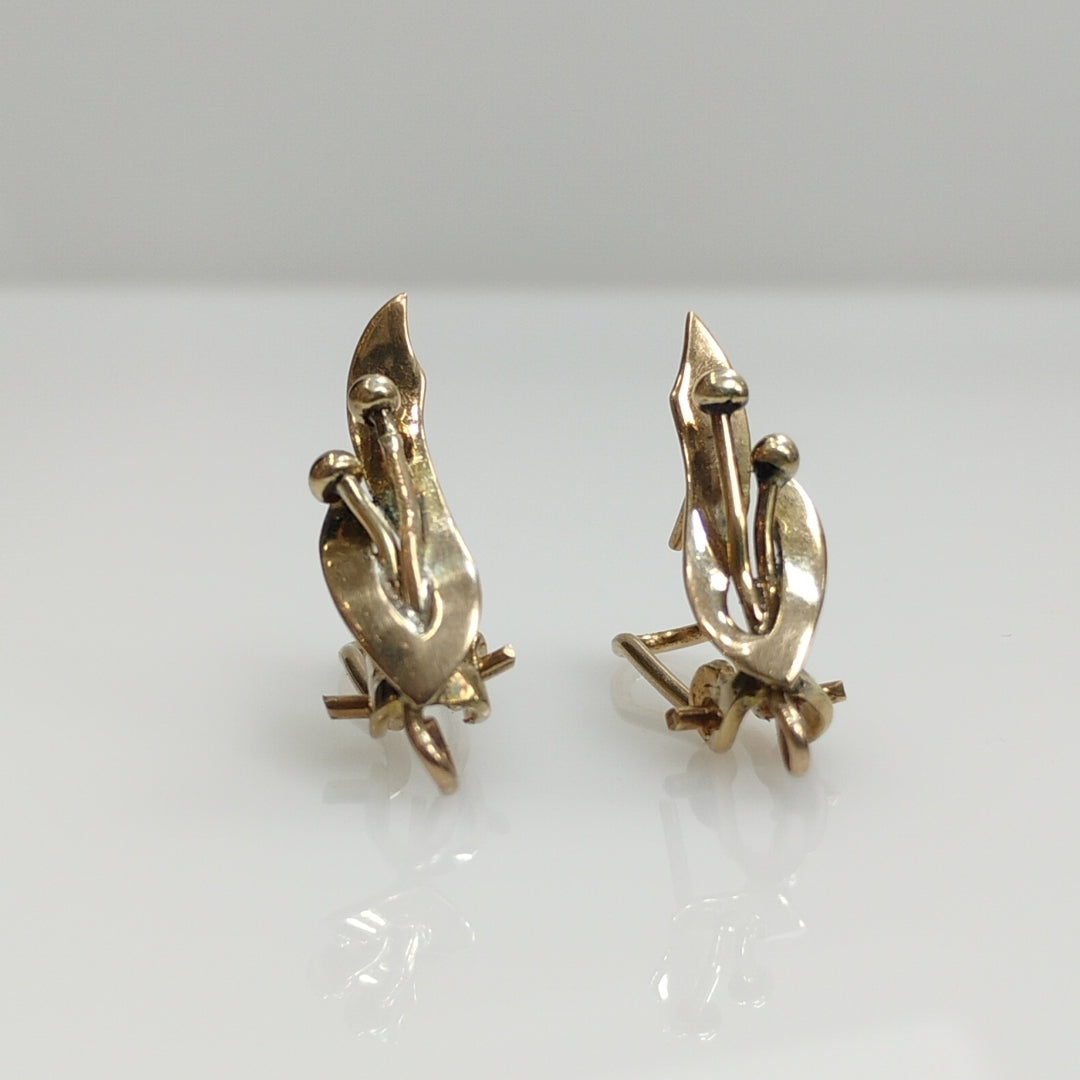 ARETES PAR ORO 8 K 4,10 GRMS (SEMINUEVO)