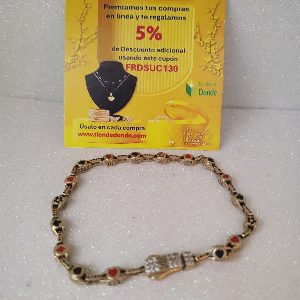 PULSERA ORO 10 K 12.2 GRMS (SEMINUEVO)