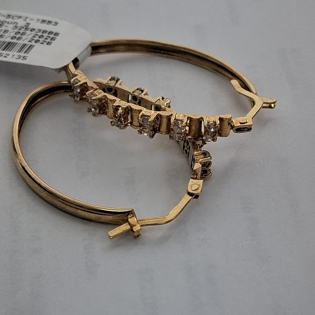 ARRACADAS PAR ORO 8 K 5,50 GRMS (SEMINUEVO)