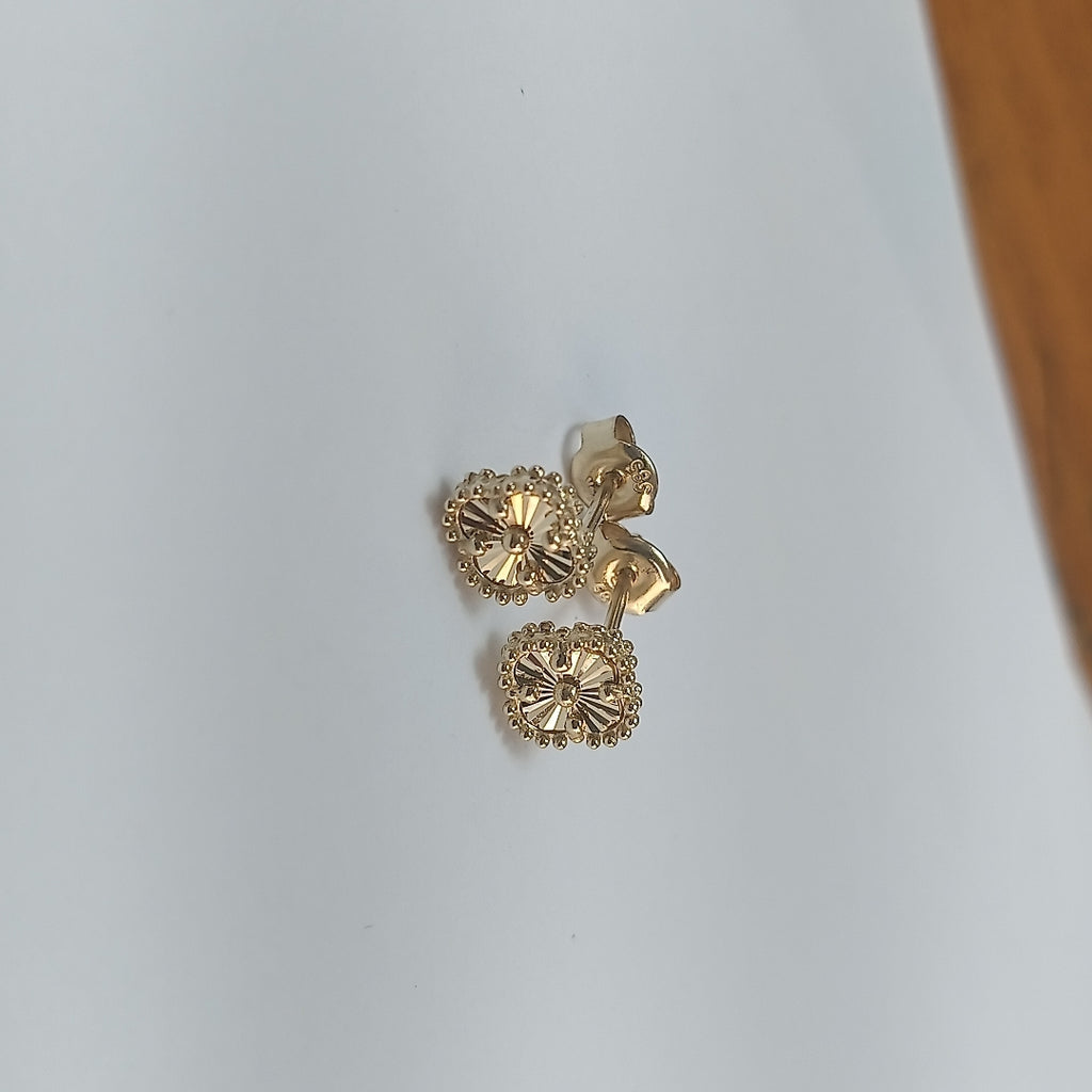 BROQUELES ORO 14K 1.5 (NUEVO)