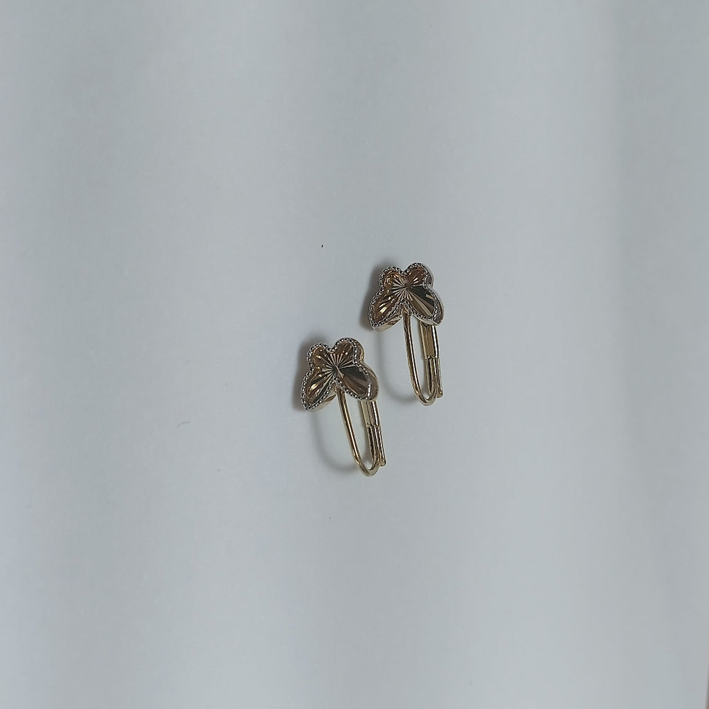BROQUELES ORO 14K 1.8 (NUEVO)