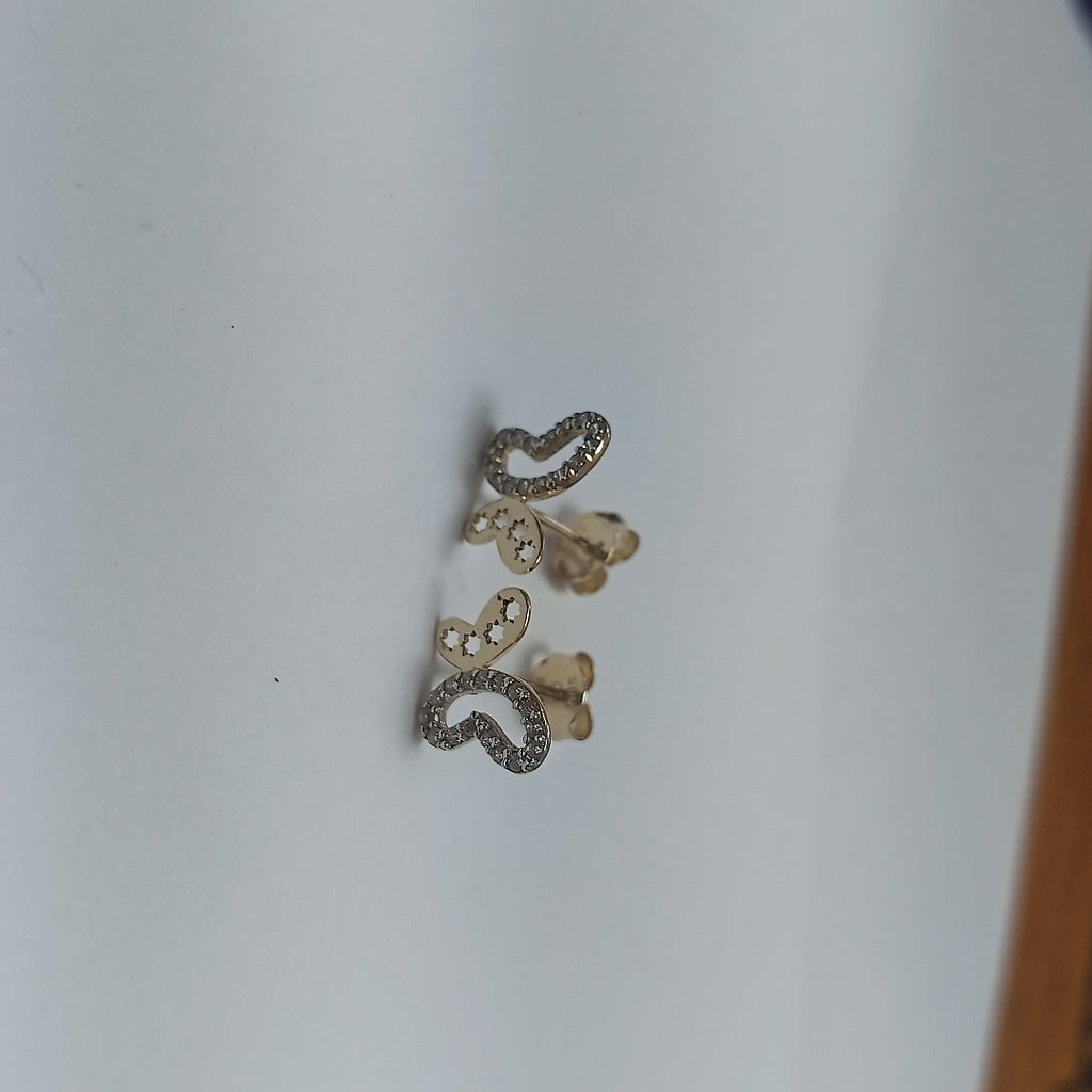 BROQUELES ORO 14K 1.2 (NUEVO)