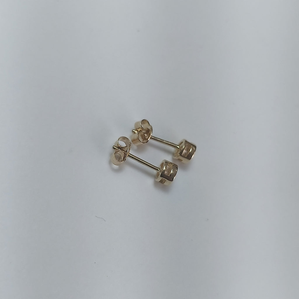 BROQUELES ORO 14K 1.2 (NUEVO)