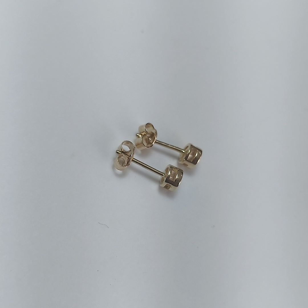 BROQUELES ORO 14K 1.2 (NUEVO)