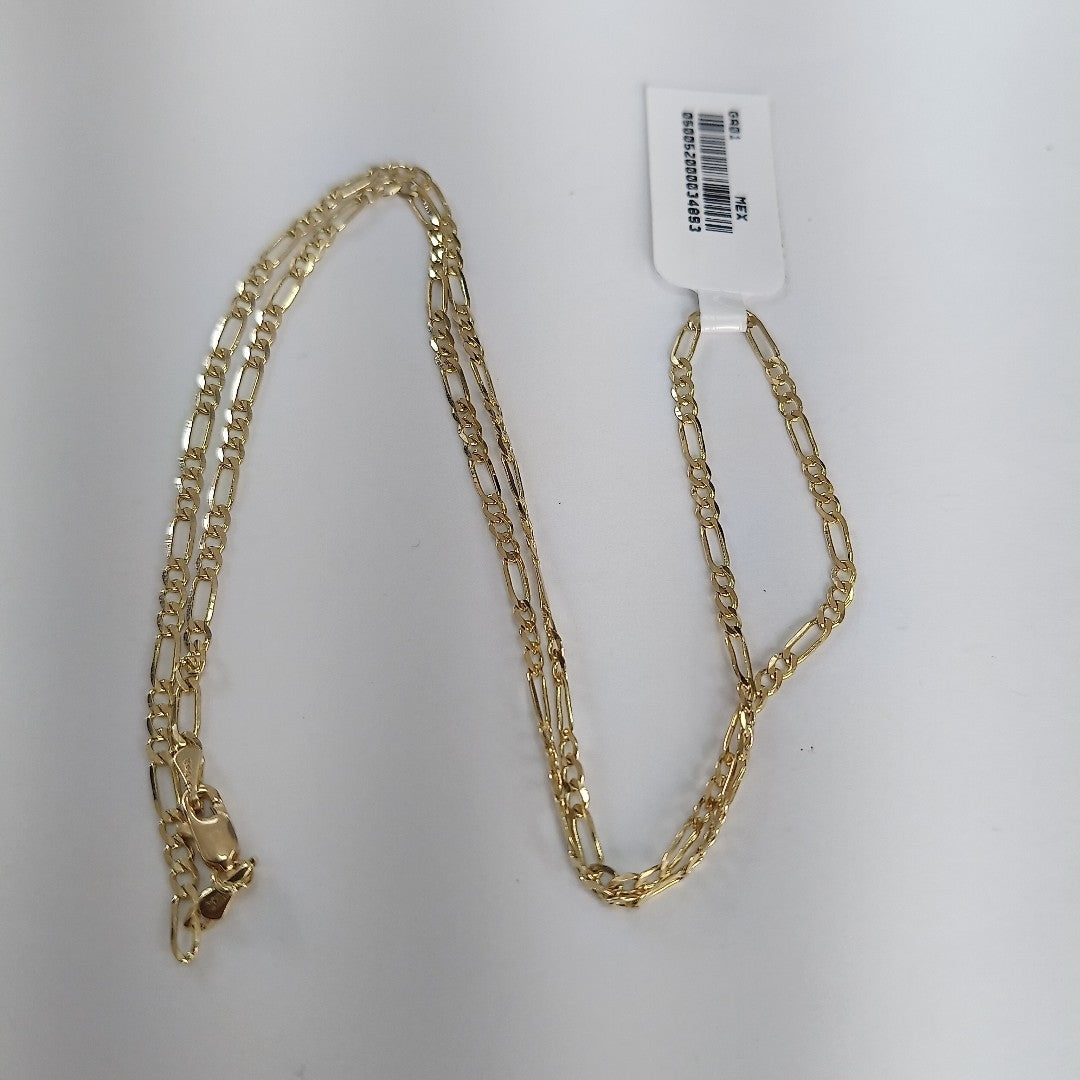 CADENA 3X1 14K 50 CM 4.6 GR (NUEVO)