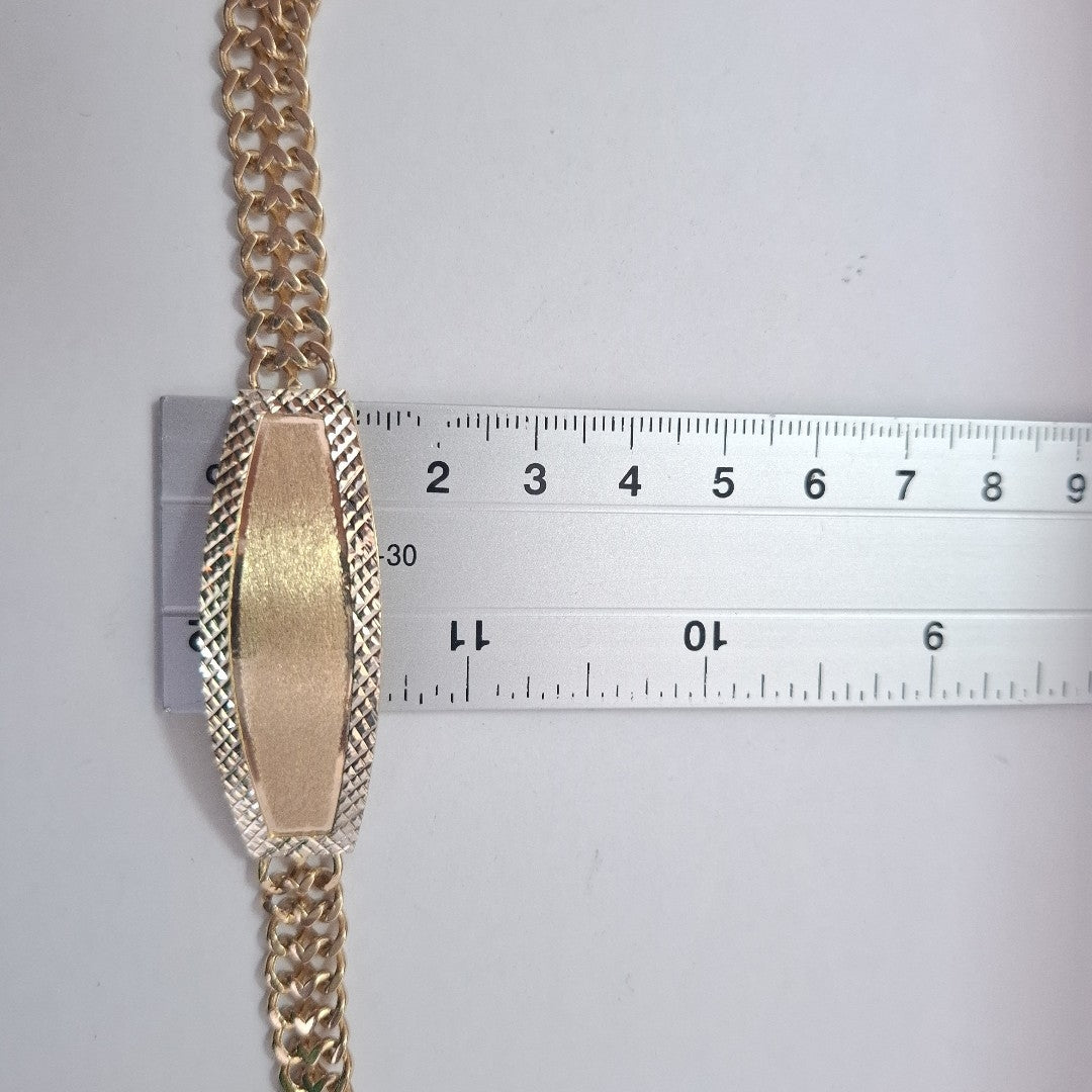 PULSERA ESCLAVA 14K 21 CM 13.8 GR (NUEVO)