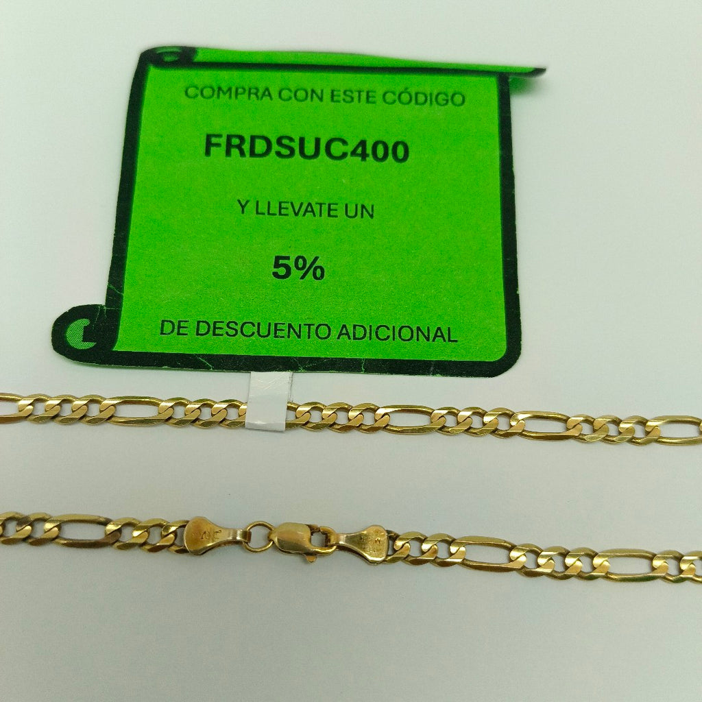 CADENA ORO 10 K 10.3 GRMS (SEMINUEVO)