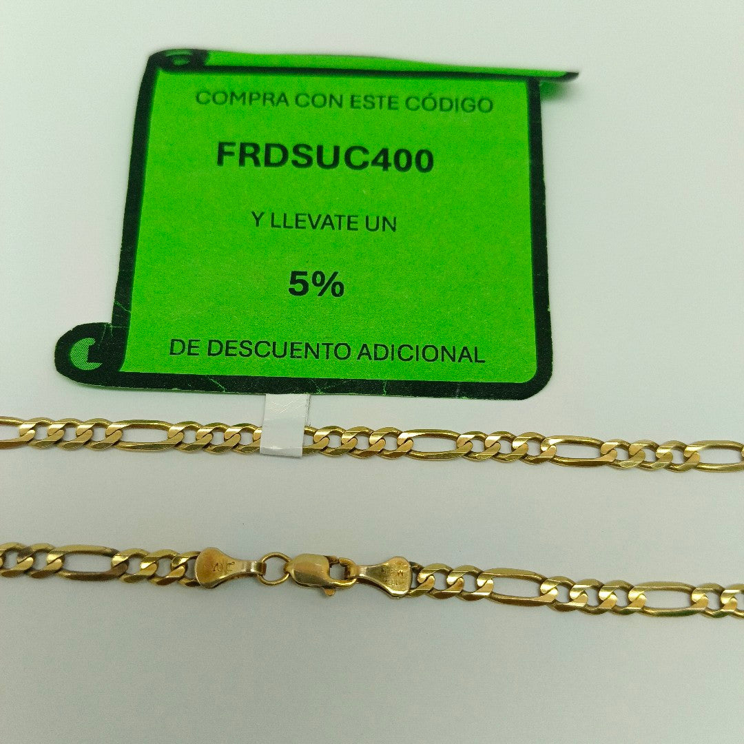 CADENA ORO 10 K 10.3 GRMS (SEMINUEVO)