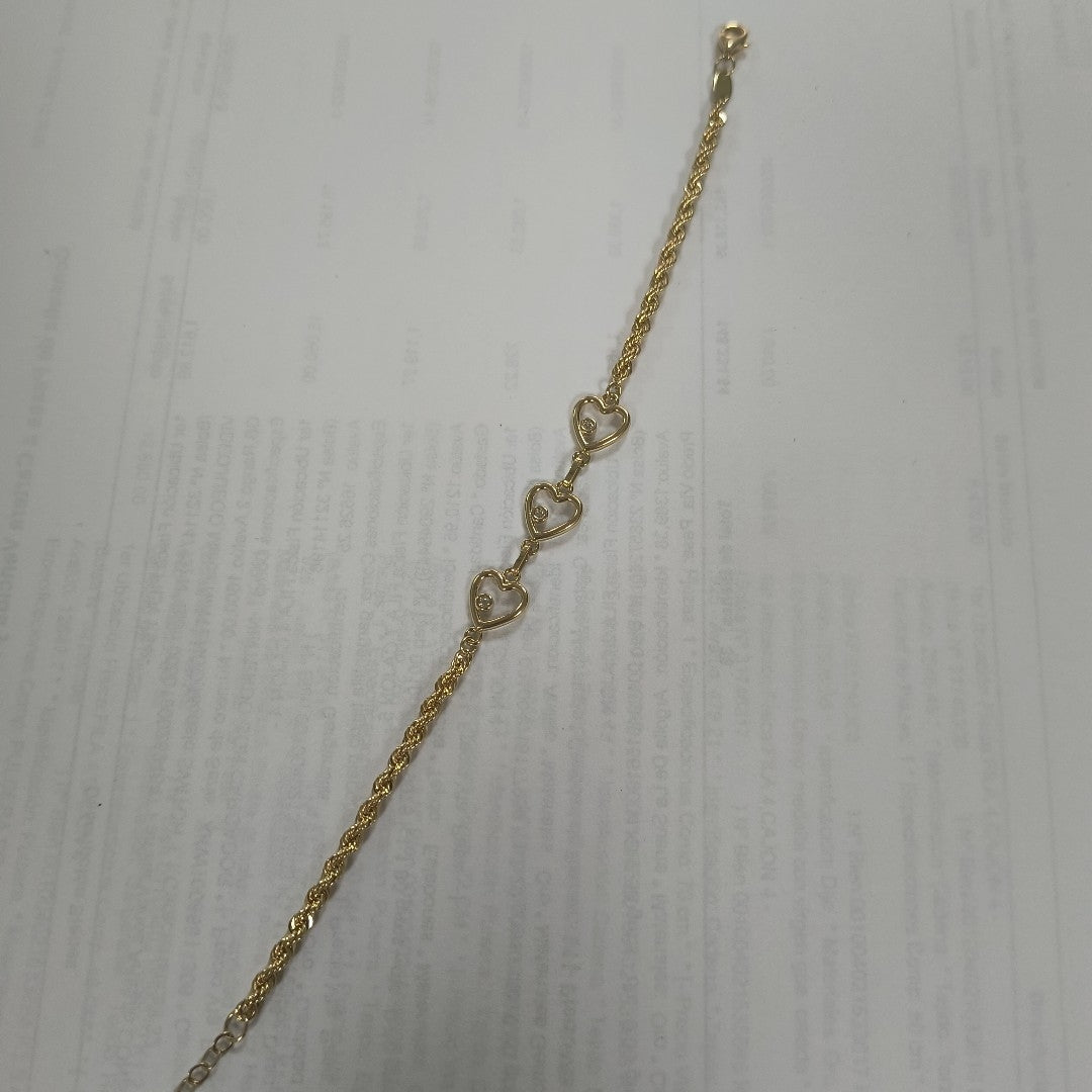 PULSERAS DAMA ORO 14K 2.6 (NUEVO)