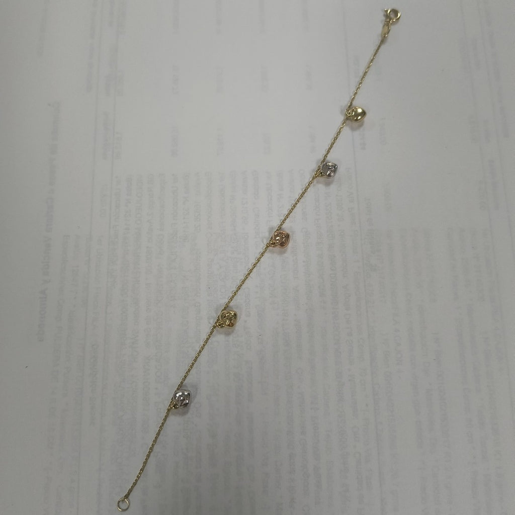 PULSERAS DAMA ORO 14K 2 (NUEVO)