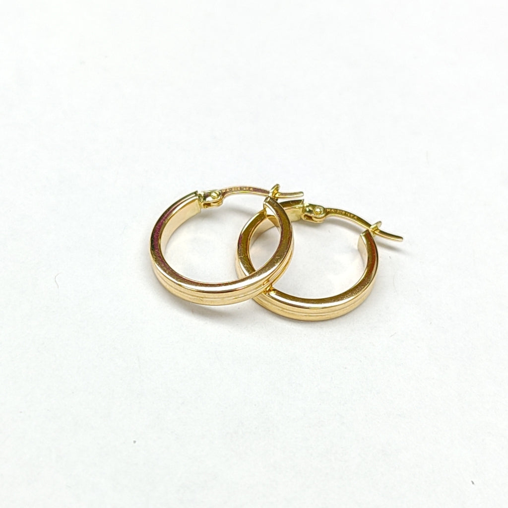 ARRACADAS ORO 14K 1.6 (NUEVO)