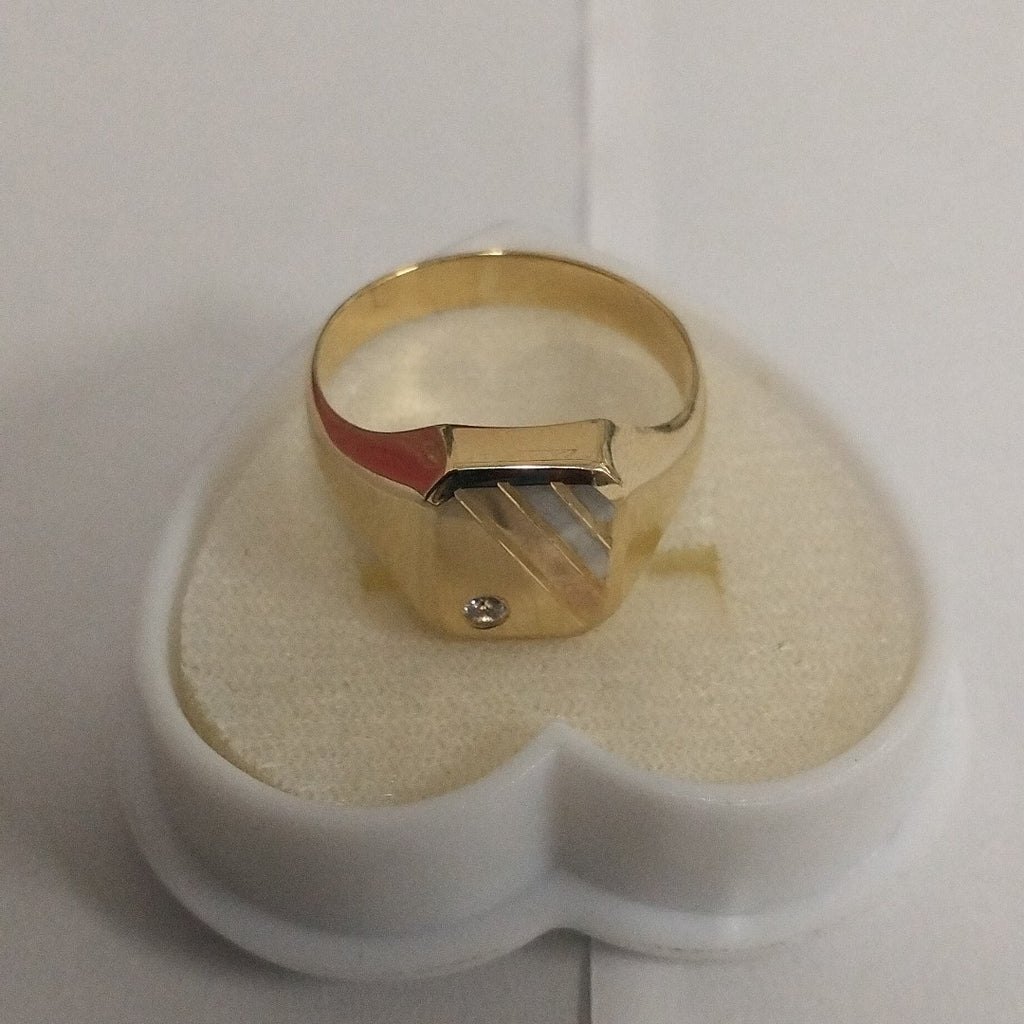 ANILLOS CABALLERO ORO 14K 3.9 (NUEVO)