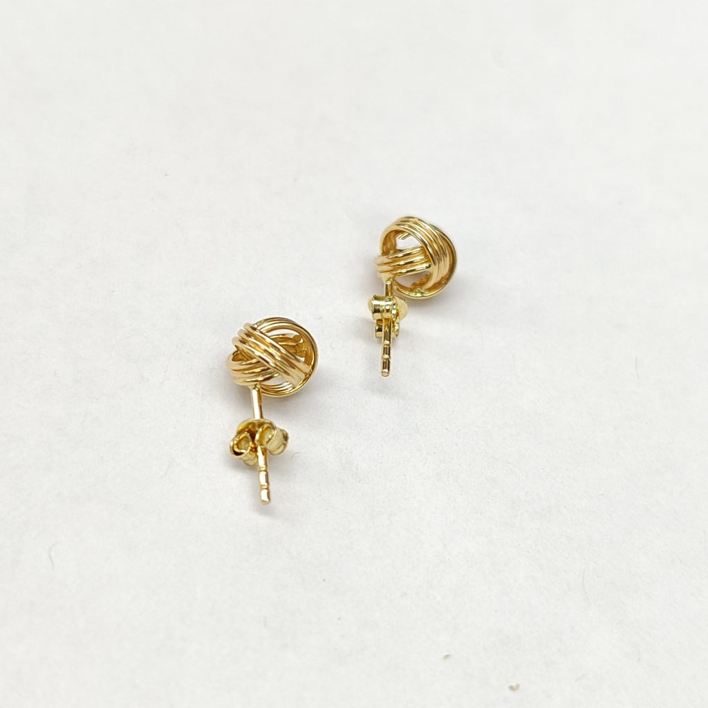 BROQUELES ORO 14K 1.8 (NUEVO)