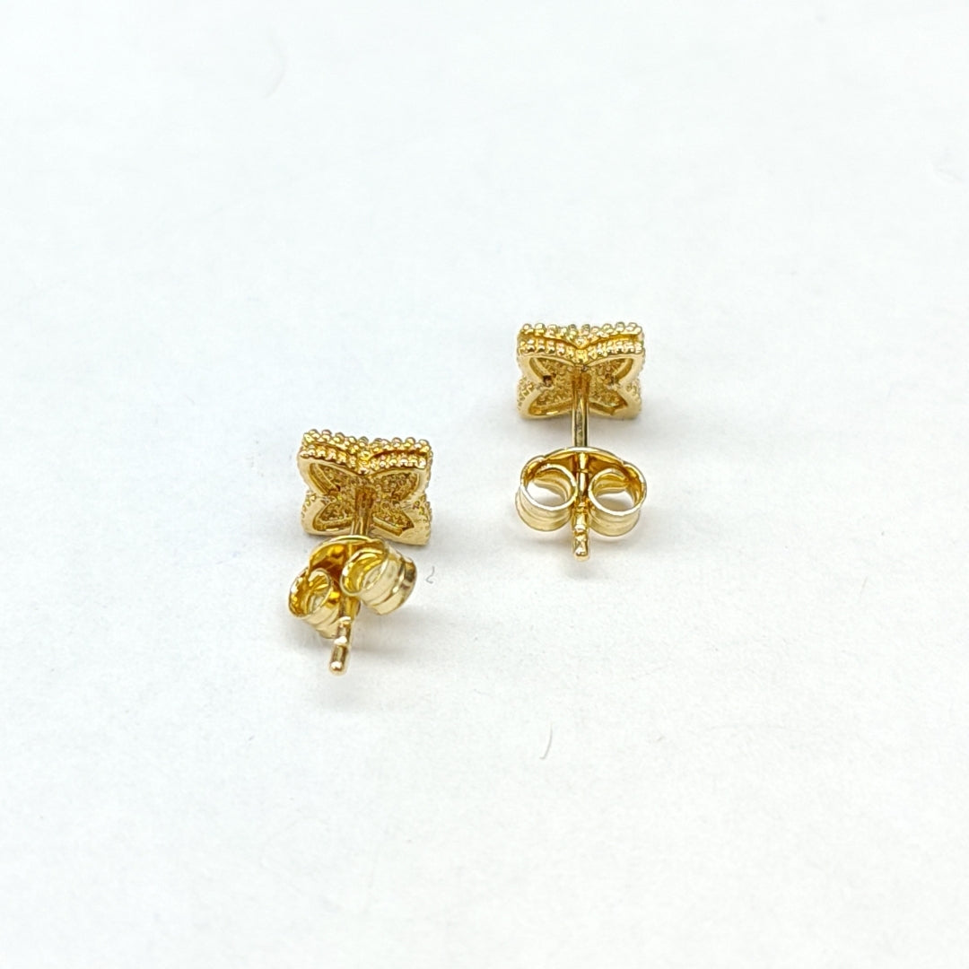BROQUELES ORO 14K 1.6 (NUEVO)
