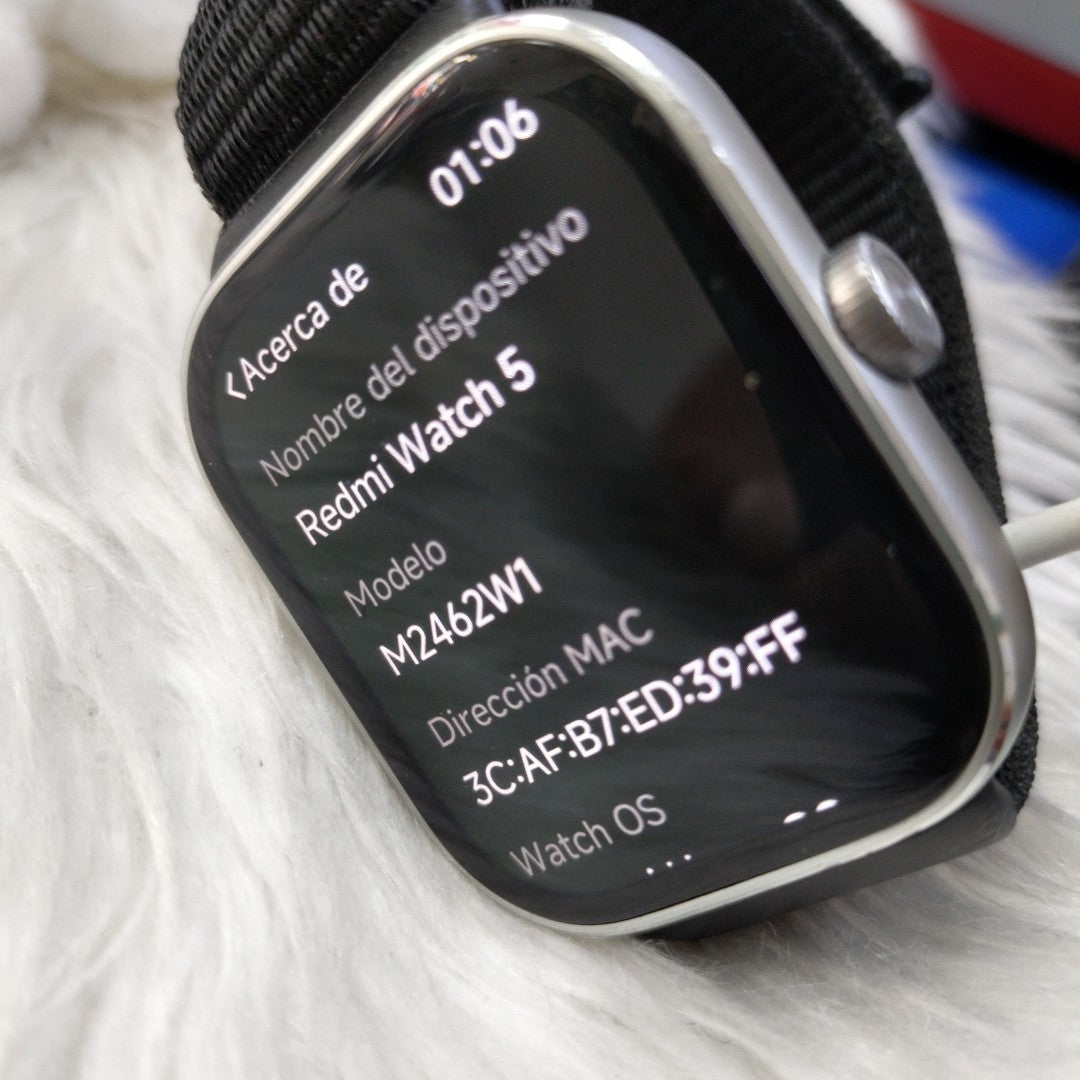 SMARTWATCH XIAOMI REDMI WATCH 5 50 MM BLUETOOTH (SEMINUEVO)