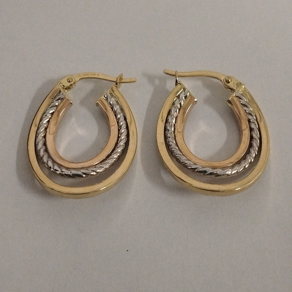 ARRACADAS ORO 14K 2.6 (NUEVO)