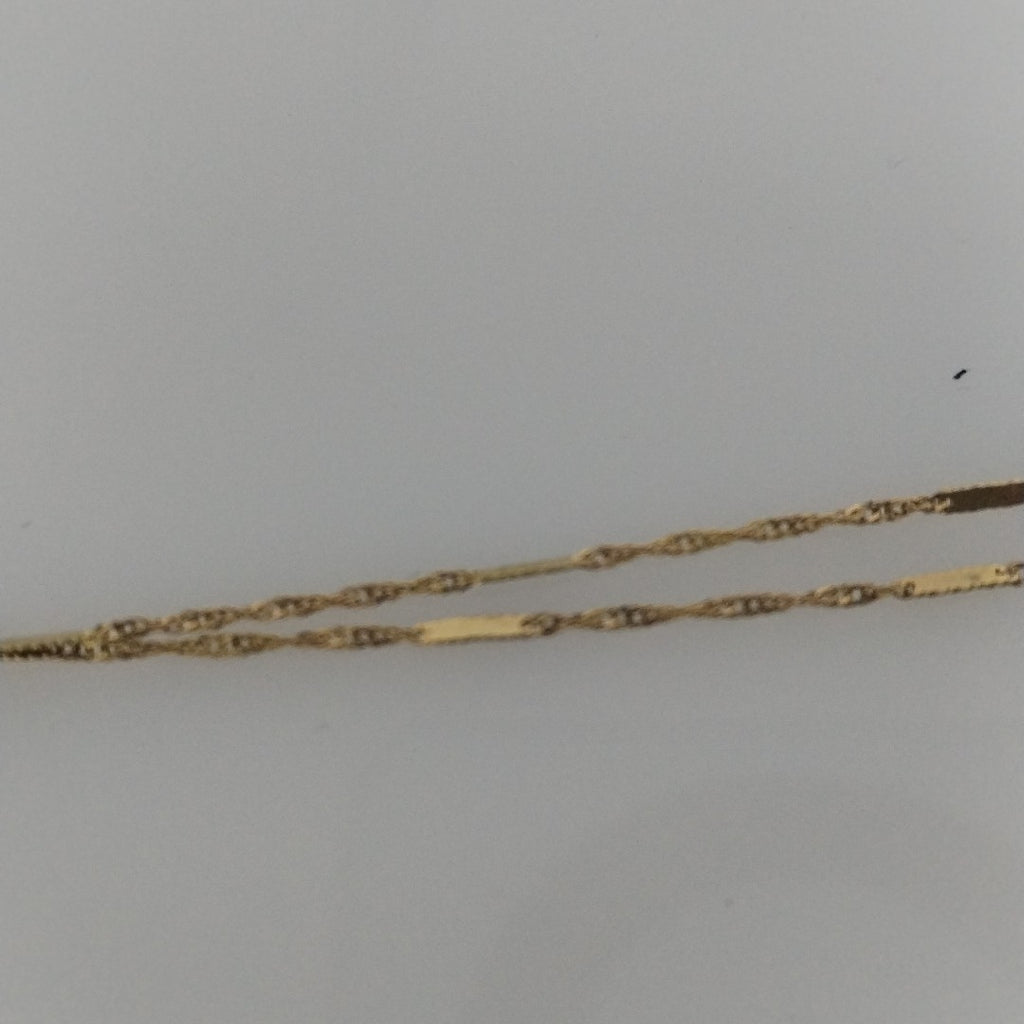 CADENA, DIJE ORO 14 K 2 GRMS (SEMINUEVO)