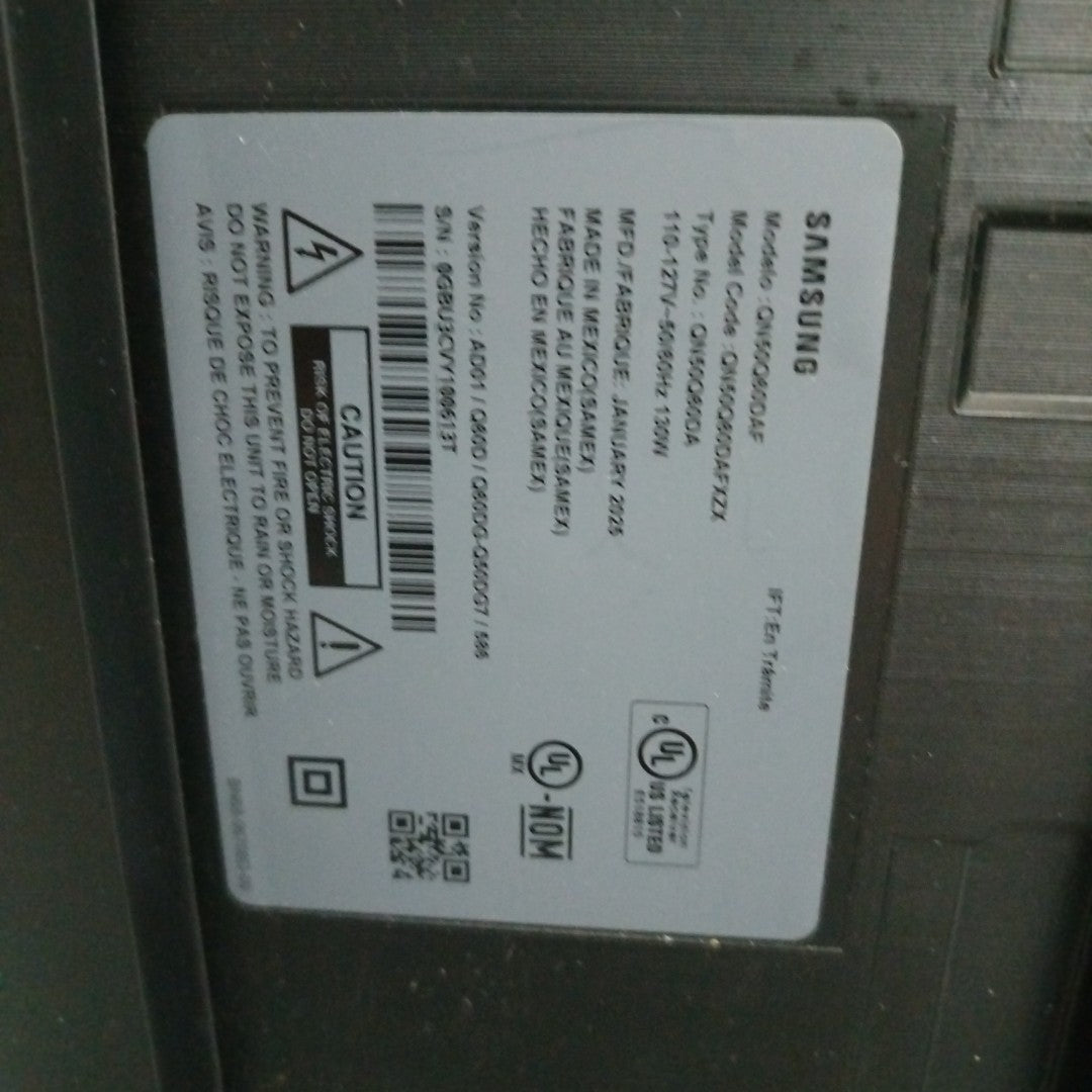 PANTALLA SAMSUNG QN50Q60DAF (2025) 50" QLED 4K (SEMINUEVO)