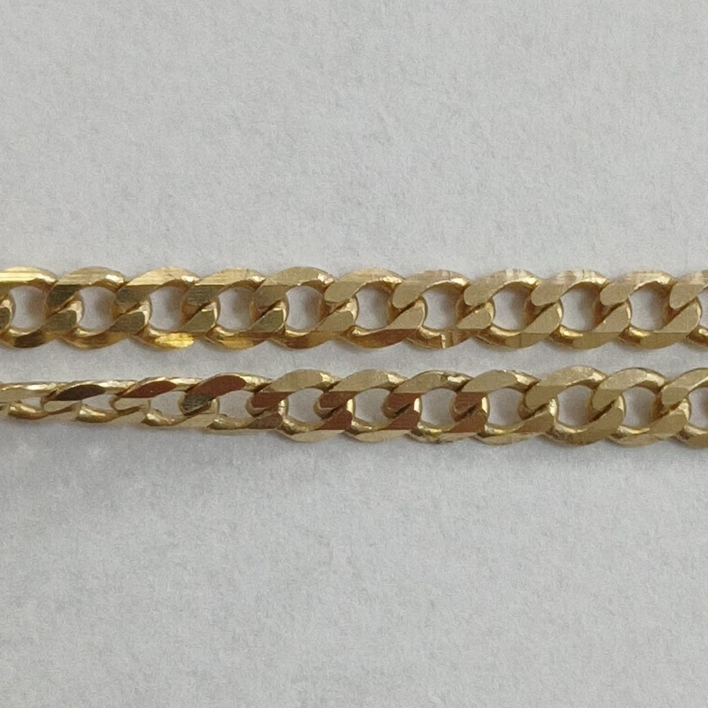 CADENA BARBADA 14K 55 CM 5.5 GR (NUEVO)