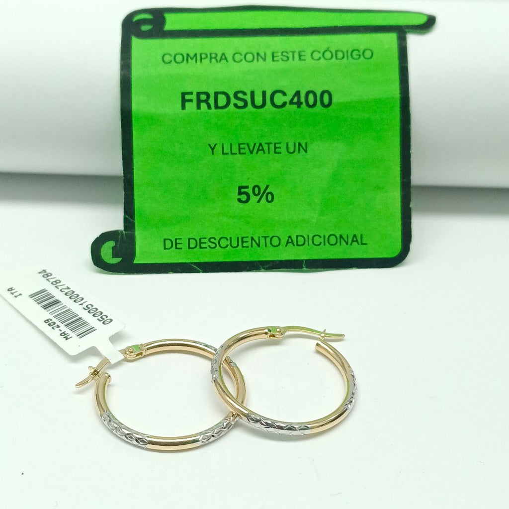 ARRACADAS ORO 14K 1.3 (NUEVO)
