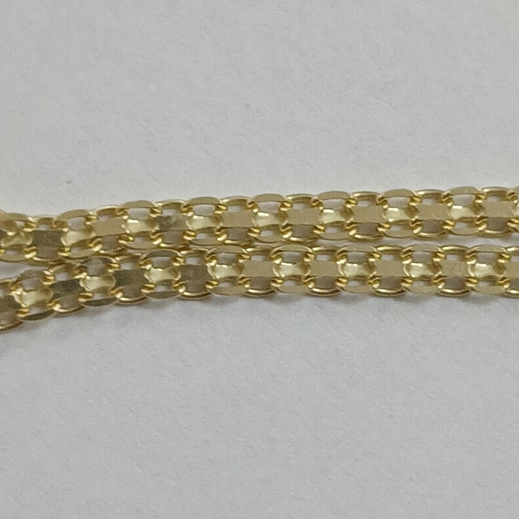 PULSERA BISMARK 14K 18 CM 2.4 GR (NUEVO)