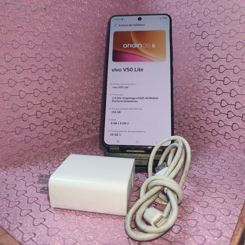 CELULAR VIVO V50 LITE V2441 (2025) 256 GB 8 GB RAM (SEMINUEVO)