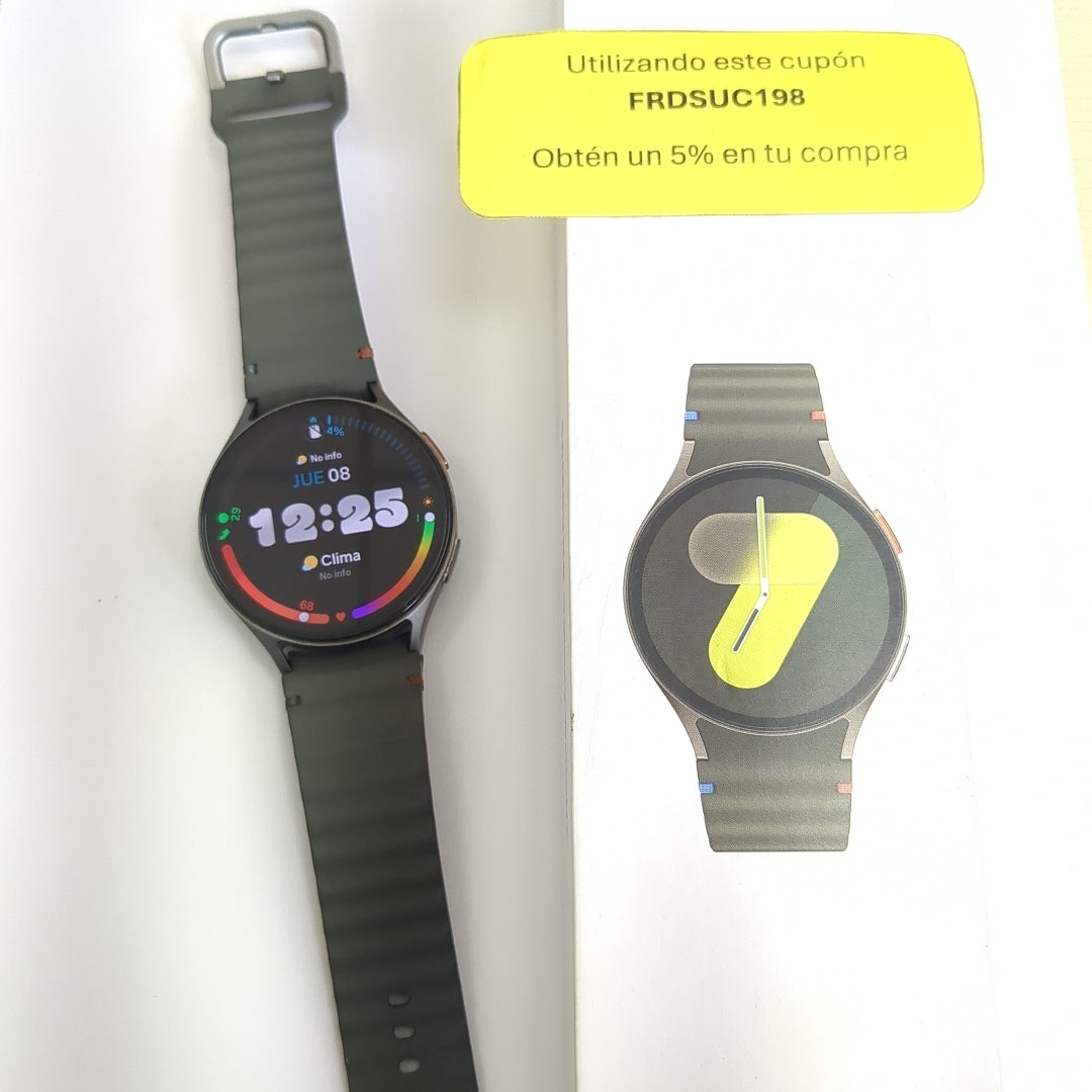 SMARTWATCH SAMSUNG GALAXY WATCH 7 SM-L310 44 MM GPS (SEMINUEVO)