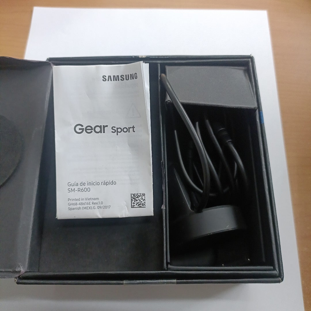 SMARTWATCH SAMSUNG GALAXY GEAR SPORT SM-R600 42 MM BLUETOOTH (SEMINUEVO)