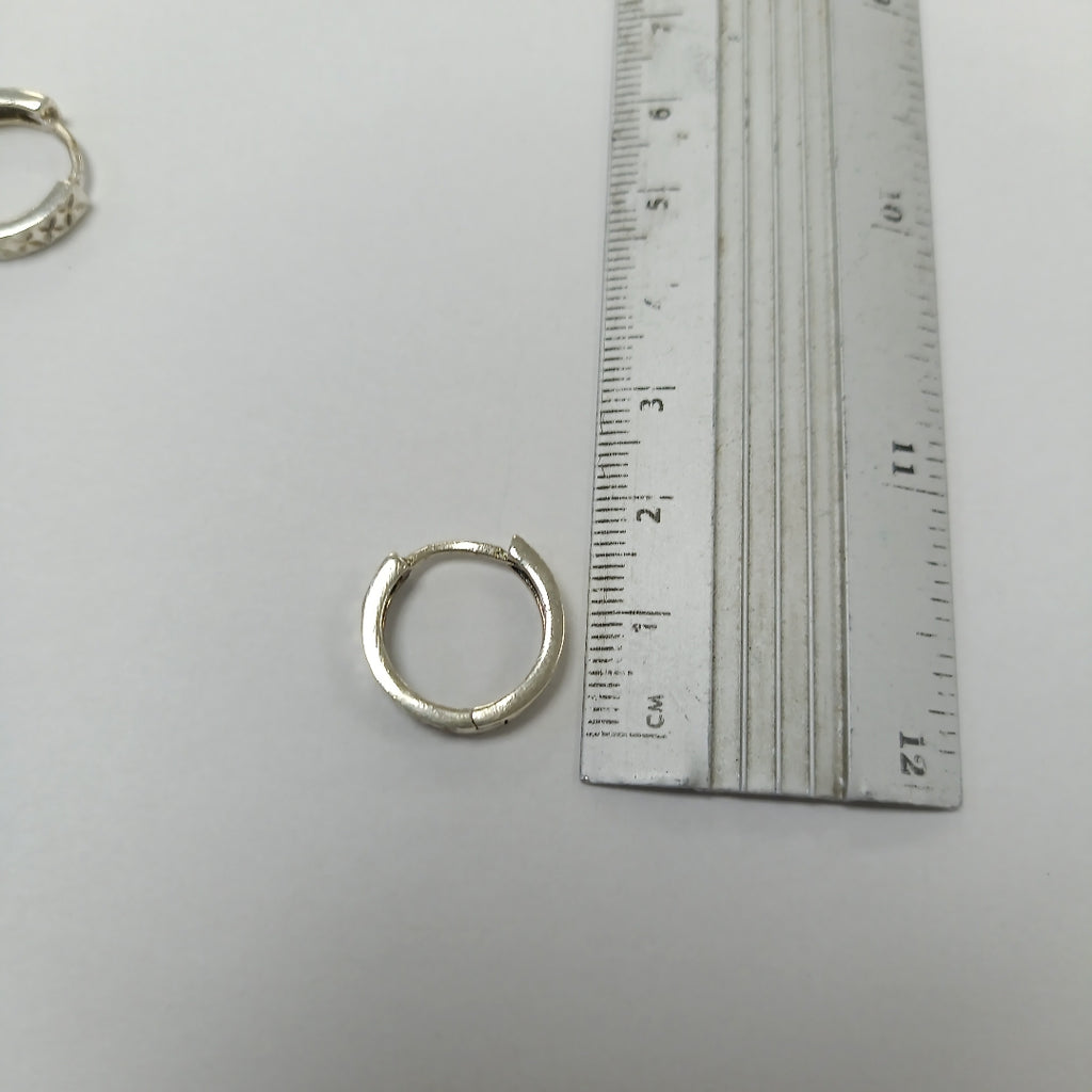 ARRACADAS LABRADAS PLATA .925 3.3 GR (NUEVO)
