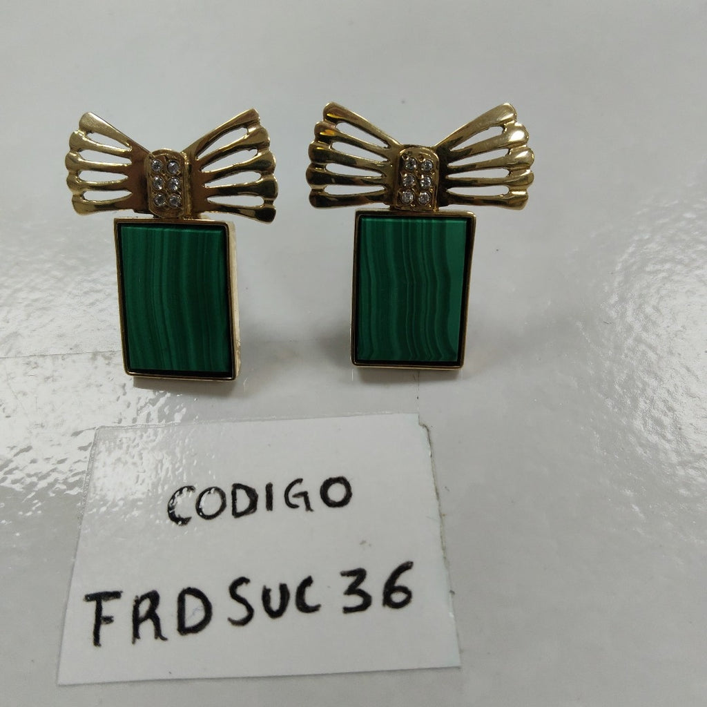 ARETES PAR ORO 14 K 11.6 GRMS (SEMINUEVO)