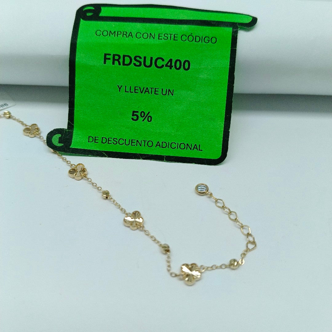 PULSERAS DAMA ORO 14K 2 (NUEVO)