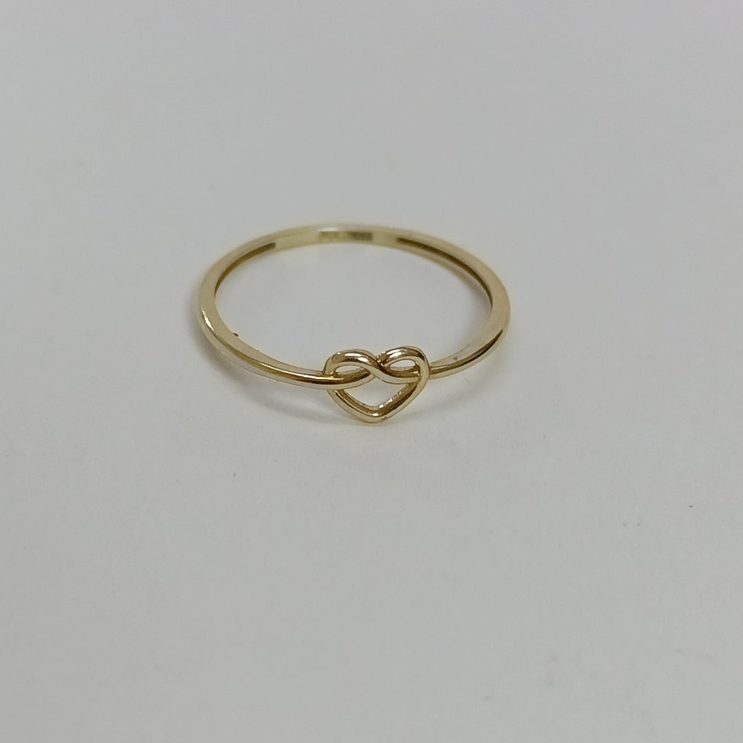 ANILLOS ANILLITO FIG CORAZON 10K TALLA 8 0.9 GR (NUEVO)